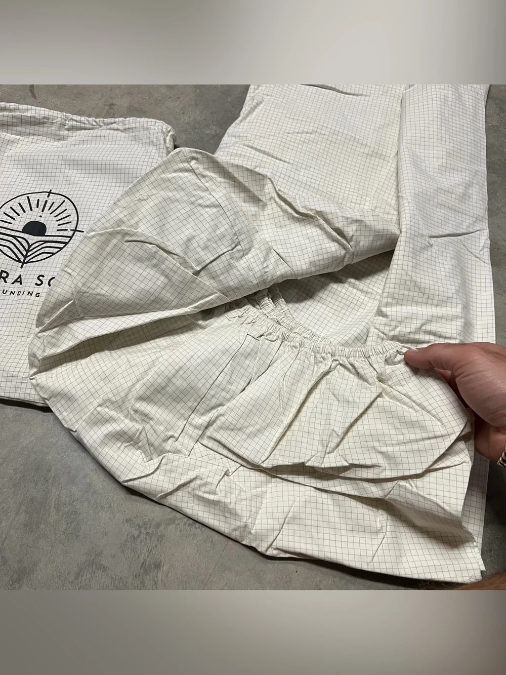 Terra Sol Bare Earth Grounding Queen Size Organic Cotton Fitted Sheet Only